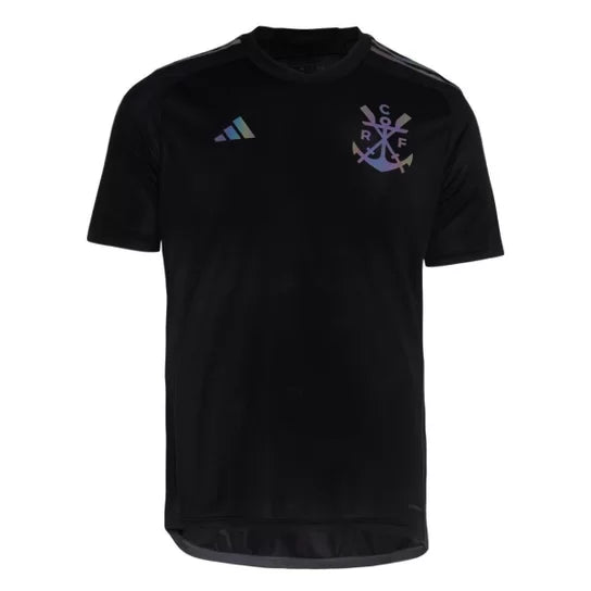 Camisa Flamengo Away Black 23/24 - Adidas Torcedor Masculina - Lançamento